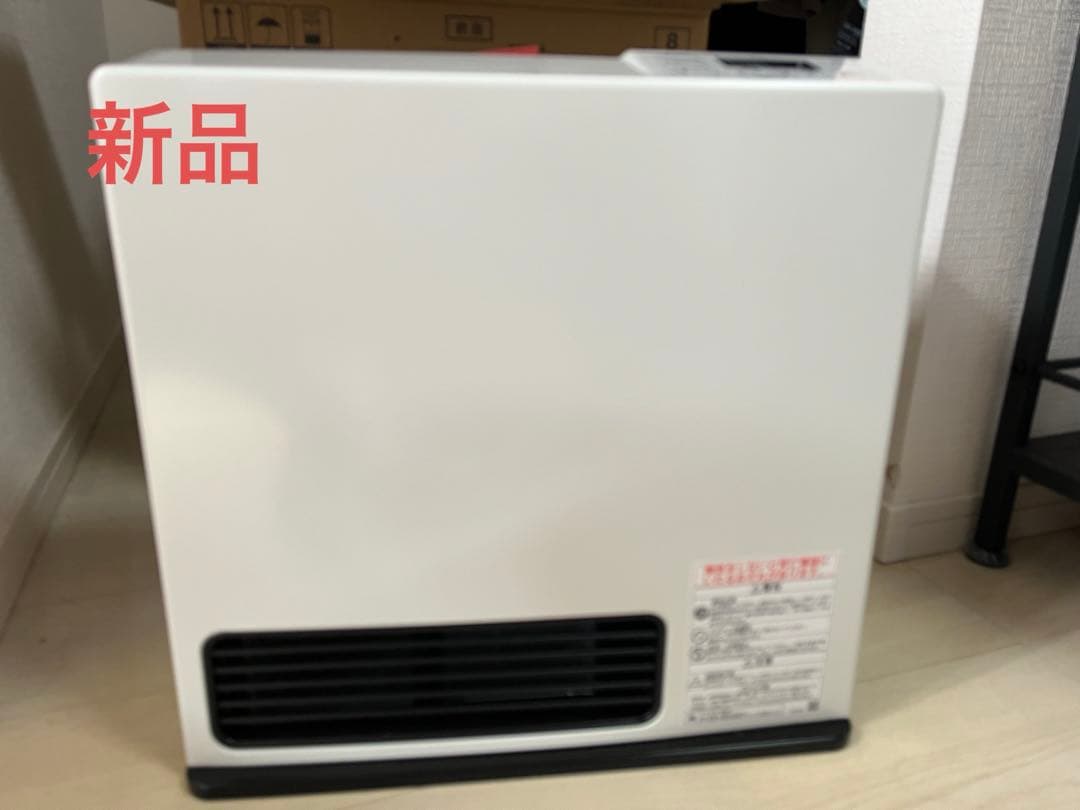 RinnaiリンナイガスファンヒーターSCR−365-E未使用　ホワイト