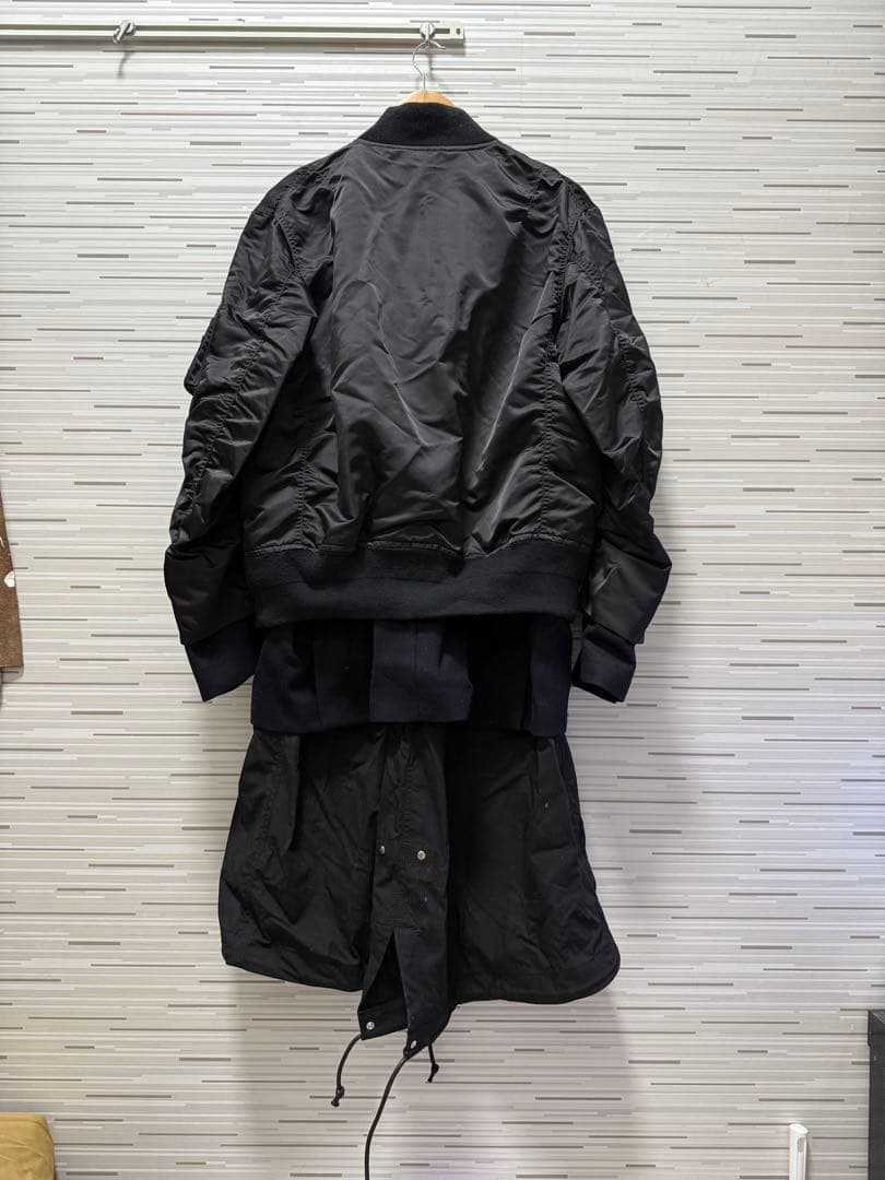 し*ょ様 Sacai サカイ 20AW Nylon Twill Coat ドッキ