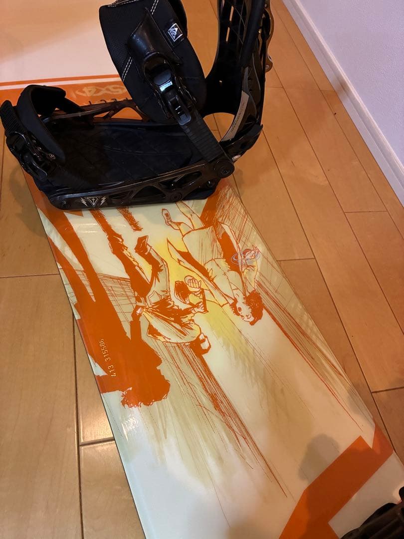 サロモン スノーボード 154 K2バインディング付き