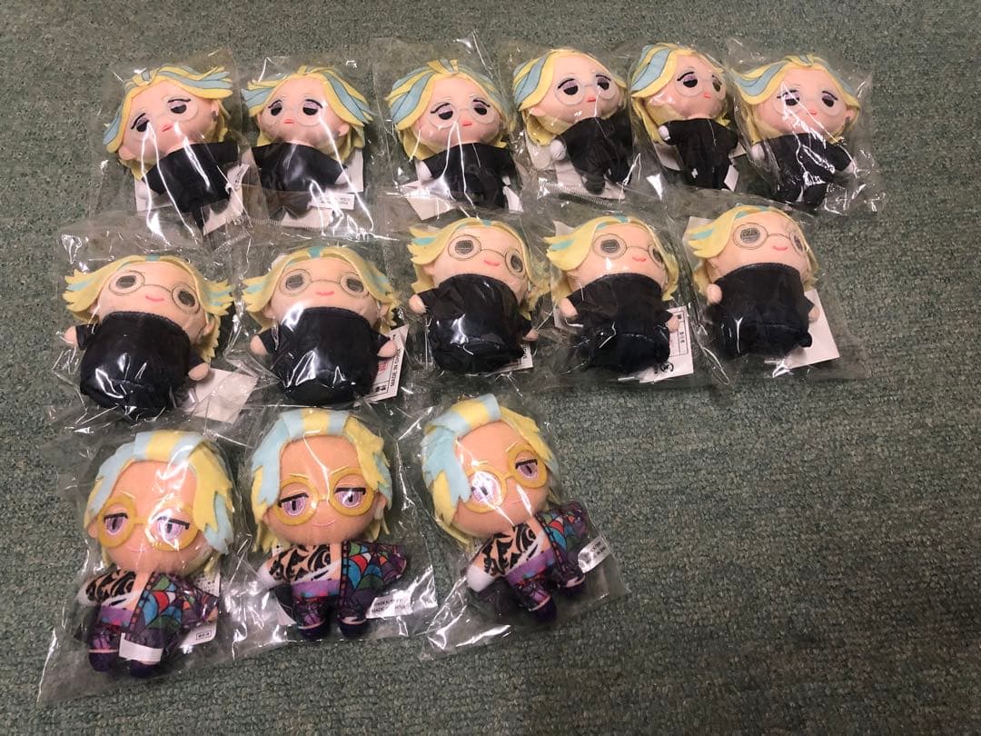 東京リベンジャーズ 原画展 新体験展 ぬいぐるみ 灰谷竜胆 まとめ売り 14個