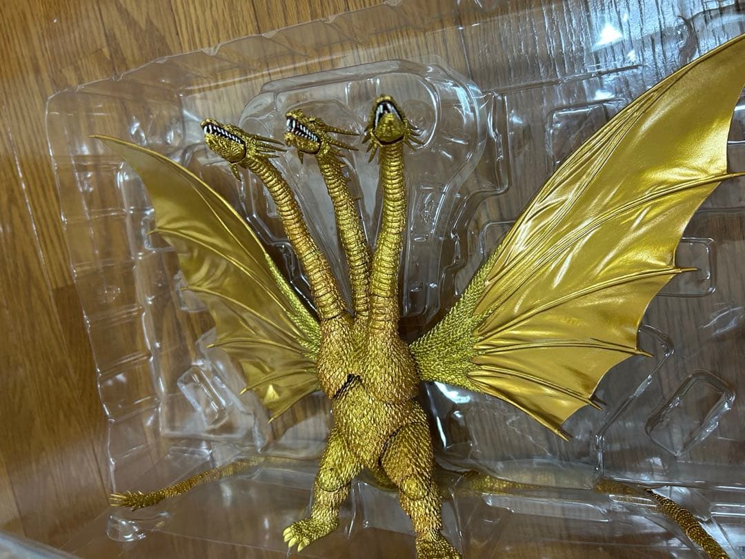 『箱傷有り』S.H.MonsterArts キングギドラ スペシャルカラーver