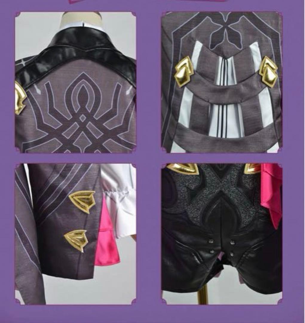 スタレ カフカ コスプレ衣装(XLサイズ)+セット済ウィッグ