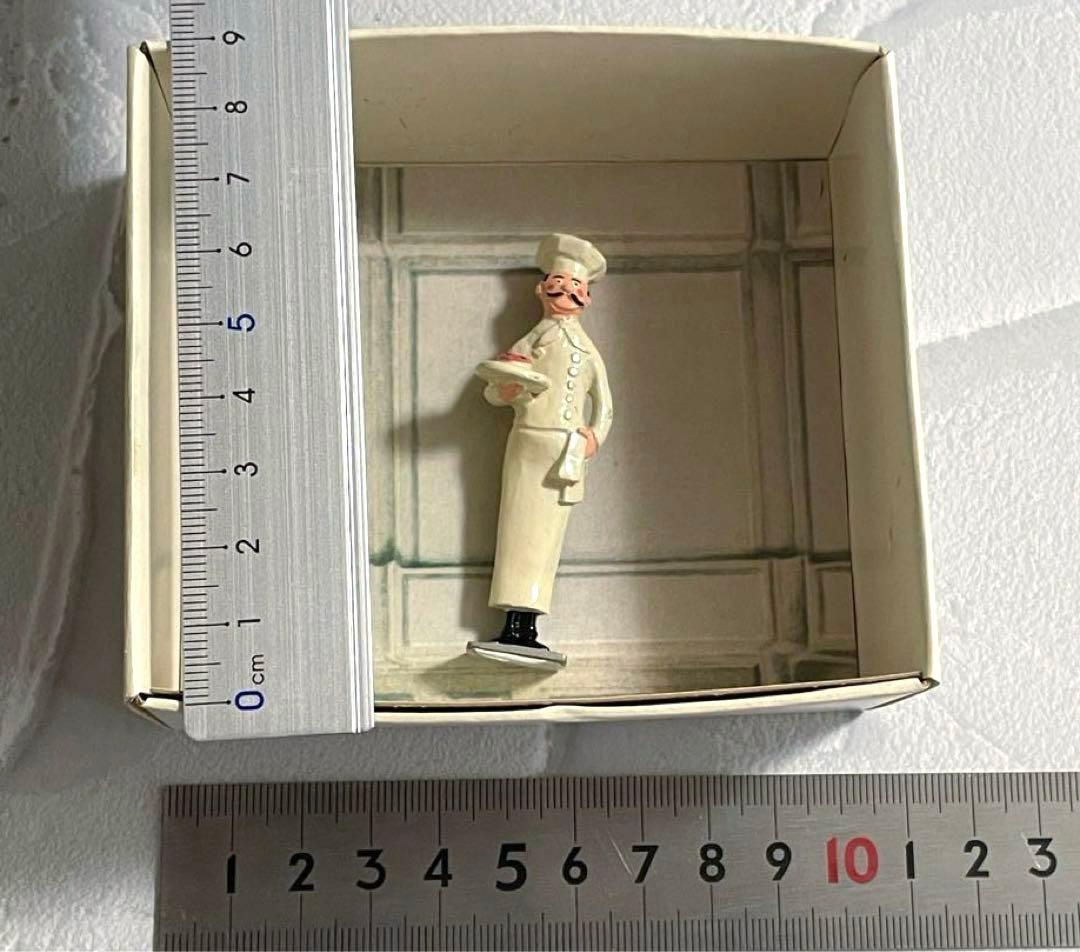 フランスのミニチュアメタル人形 PIXIピクシーパリ シェフ