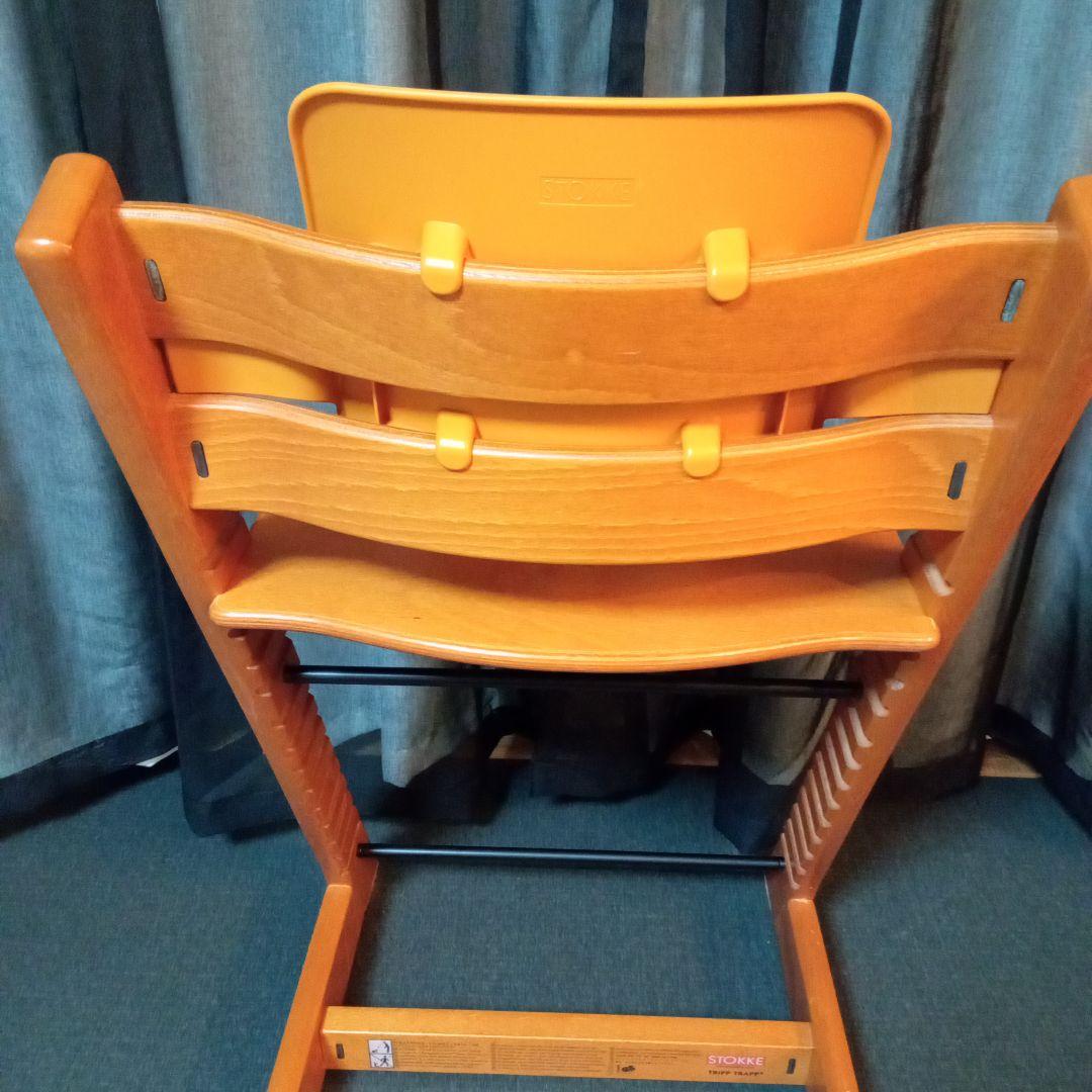 ストッケ トリップトラップ ベビー椅子 ナチュラル ベビーガード付 ハイチェア