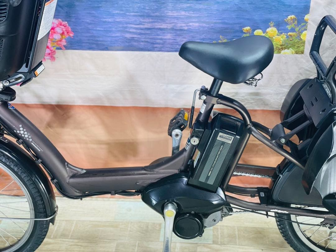 超特価！アンジェリーノ12AH⭐️ブリヂストン子供乗せ電動アシスト自転車Y2388