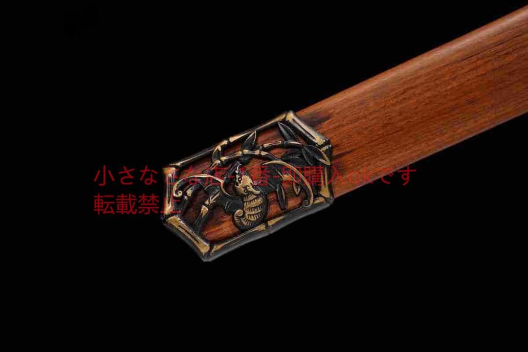 聚福剣百錬模様鋼  古兵器 武具 刀装具 日本刀 模造刀 居合刀