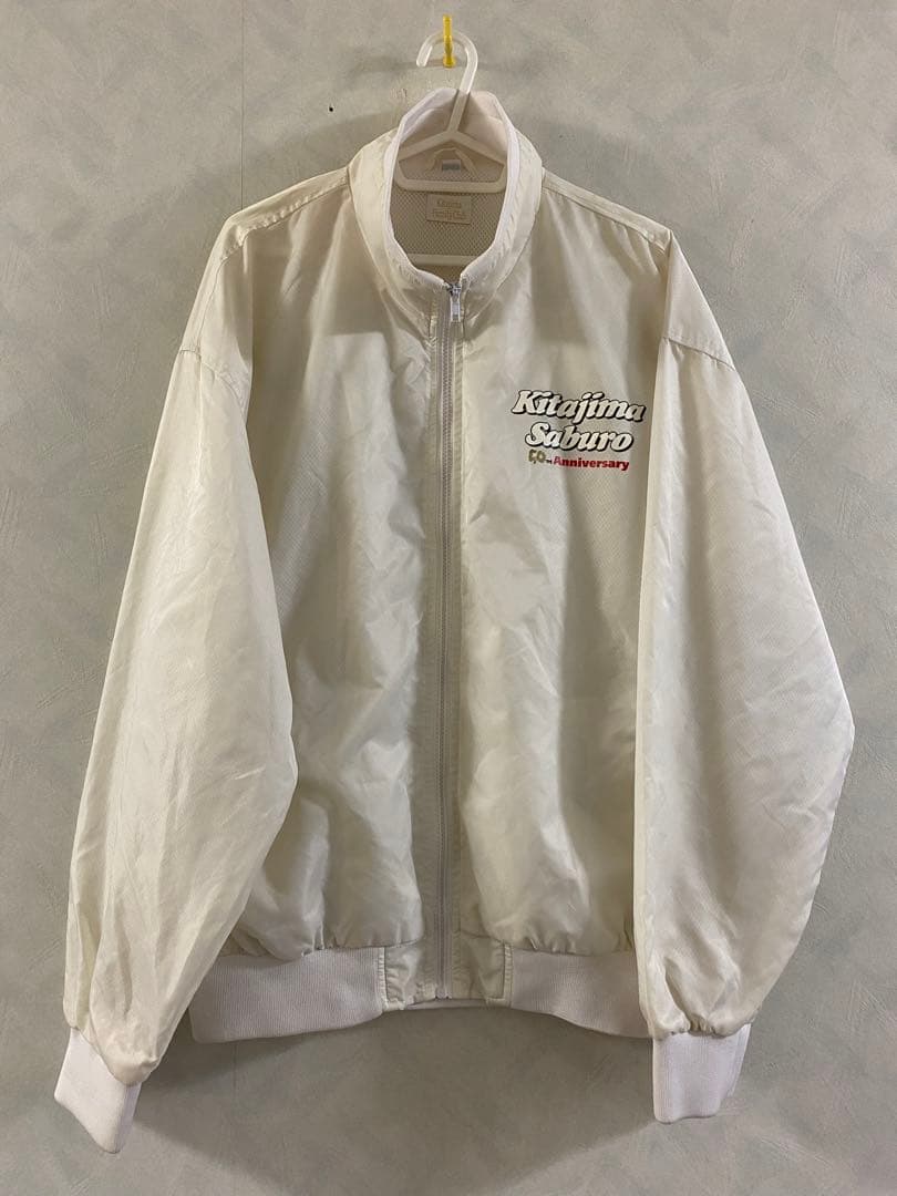 北島三郎 50th Anniversary ナイロンジャケット フリーサイズ