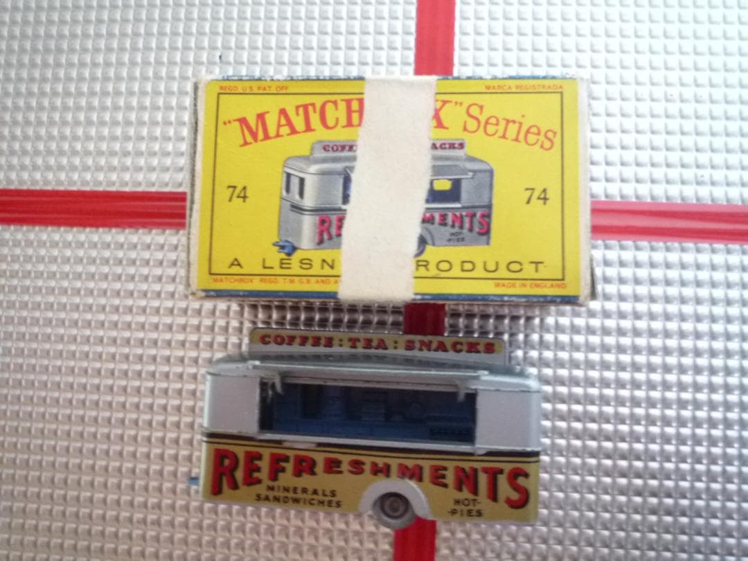 MATCHBOX N°74 MOBILE CANTEEN 1959