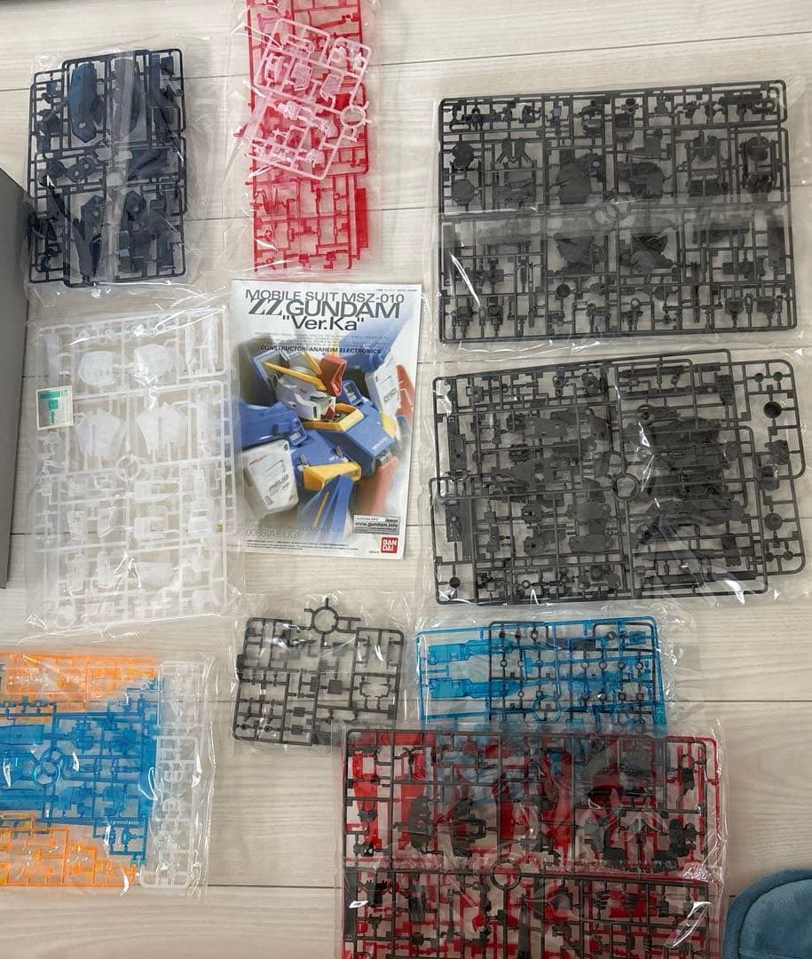 MG 1/100ダブルゼータガンダムVer.Kaクリアカラー