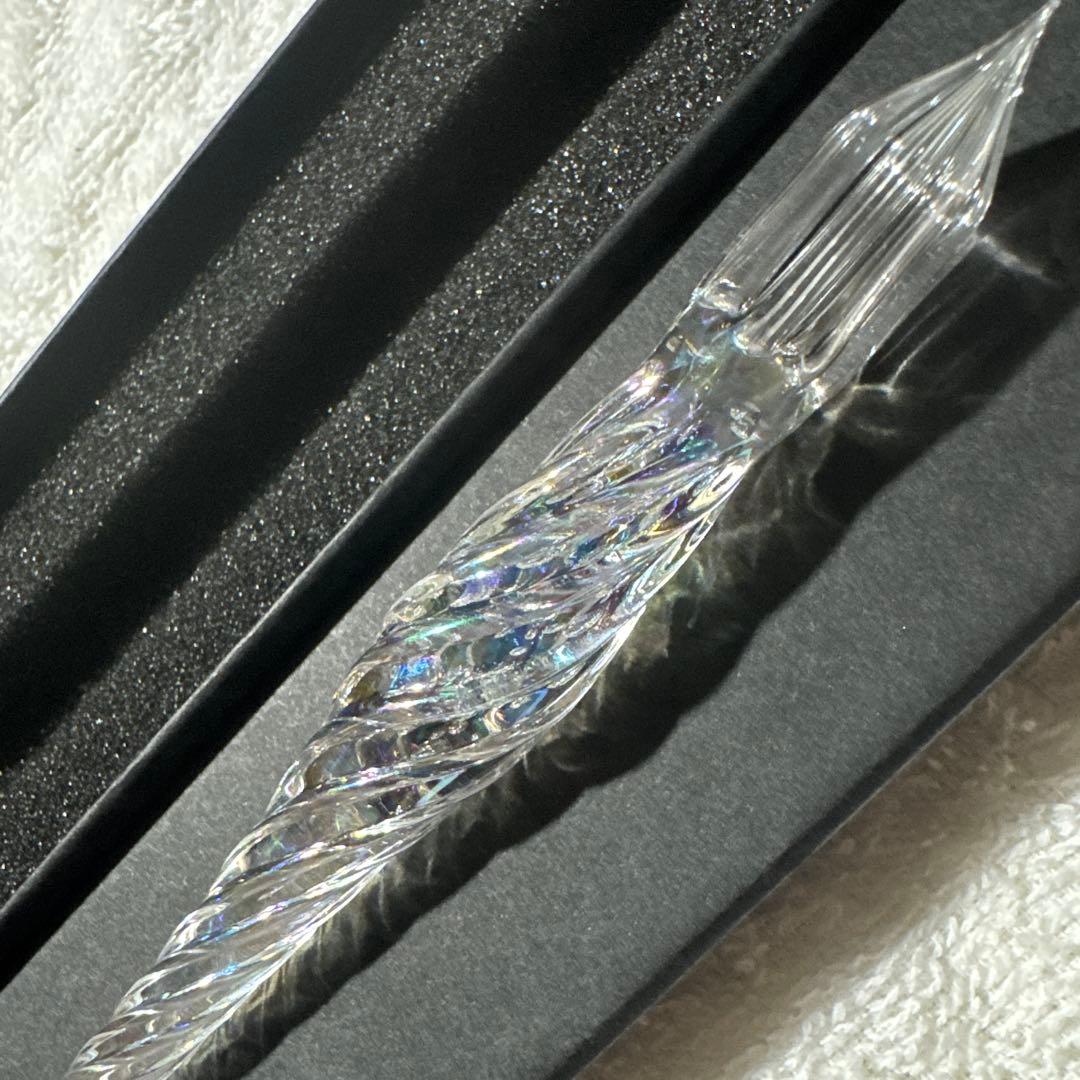 aunガラスペン　レースしゃぼん玉泡(FM)[新品未使用]