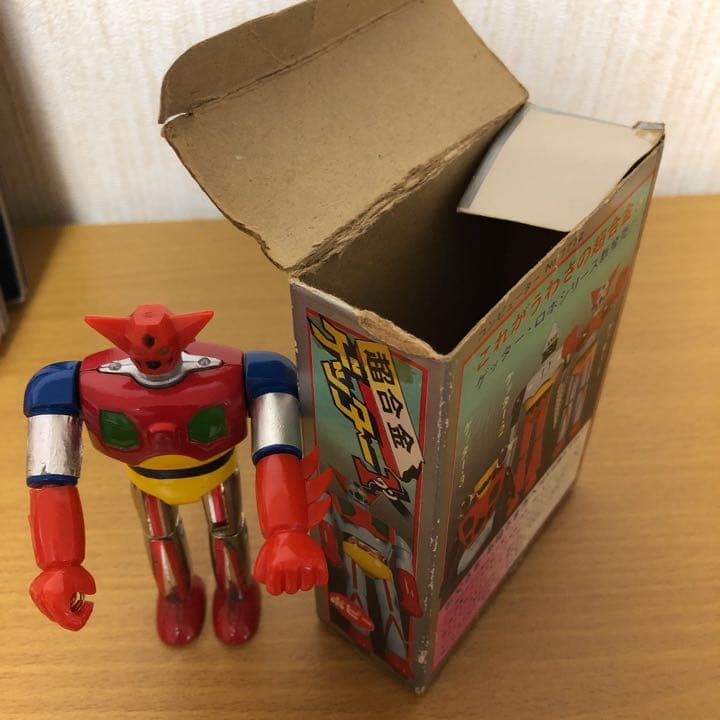 【レア】当時もの　超合金　ポピー ゲッター1 青肩