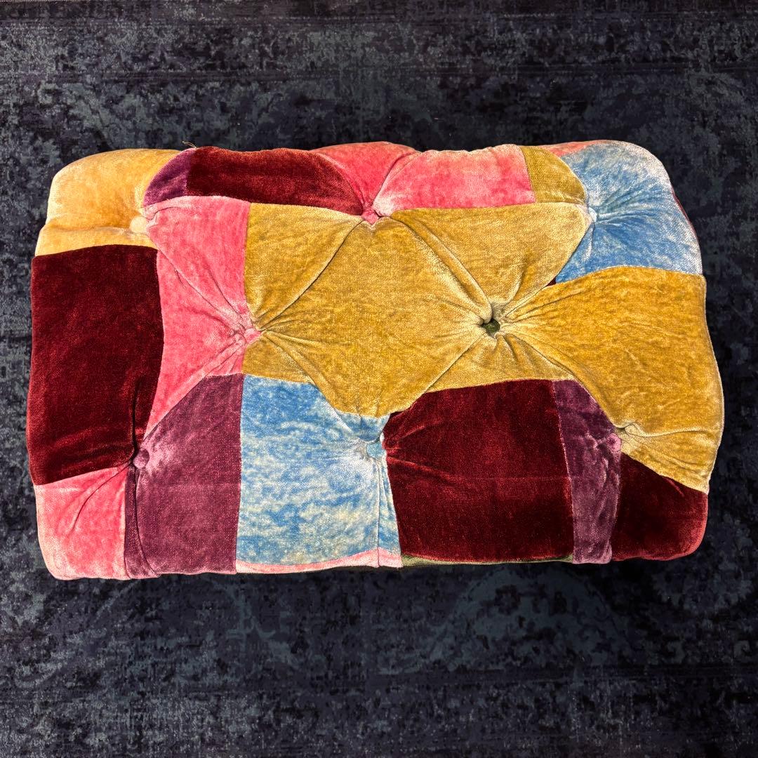 HALO ハロ ベンジントン フットスツール オットマン パッチワーク スツール