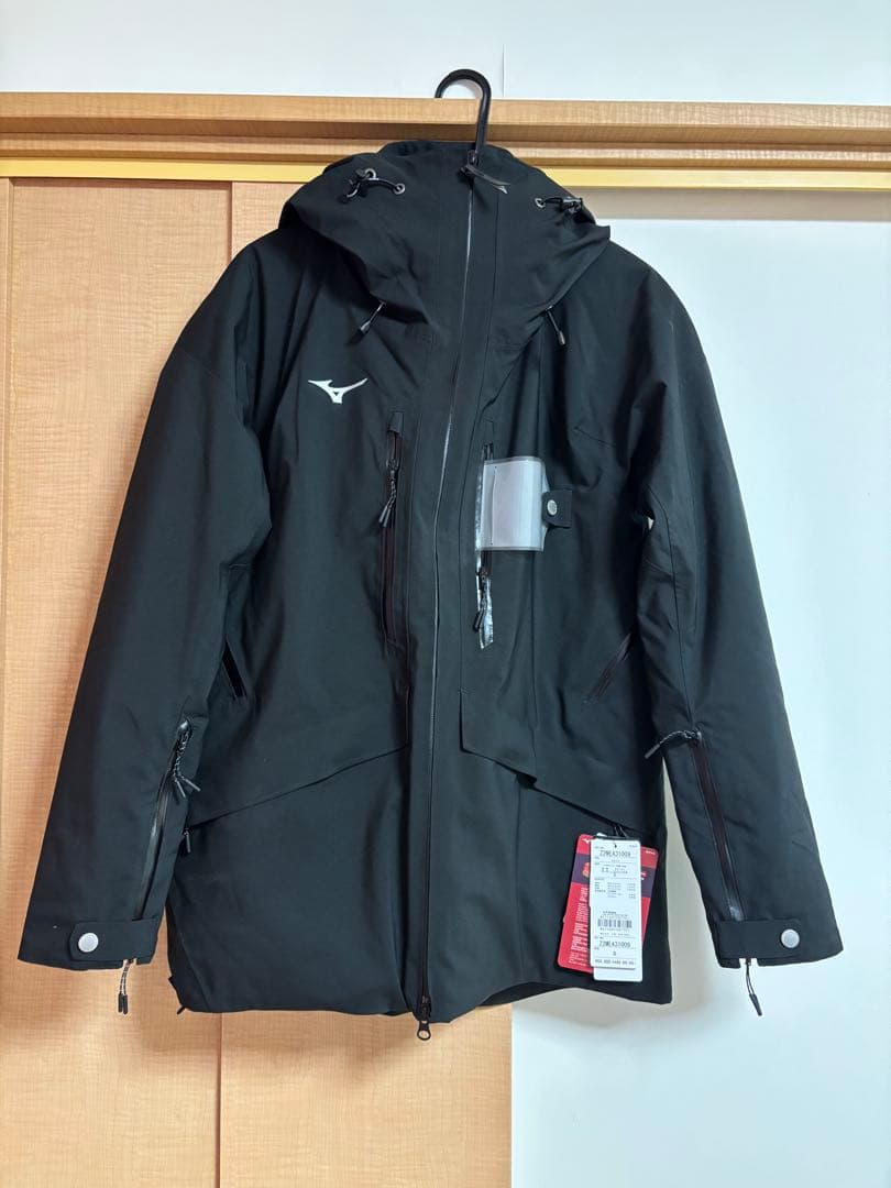 ミズノ スキーウェア ブレスサーモ レディース S ブラック