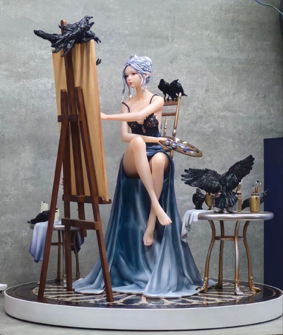 鬼刀シリーズ LightYear Ein 風鈴 籠の中の鳥海琴の煙 スタチュー