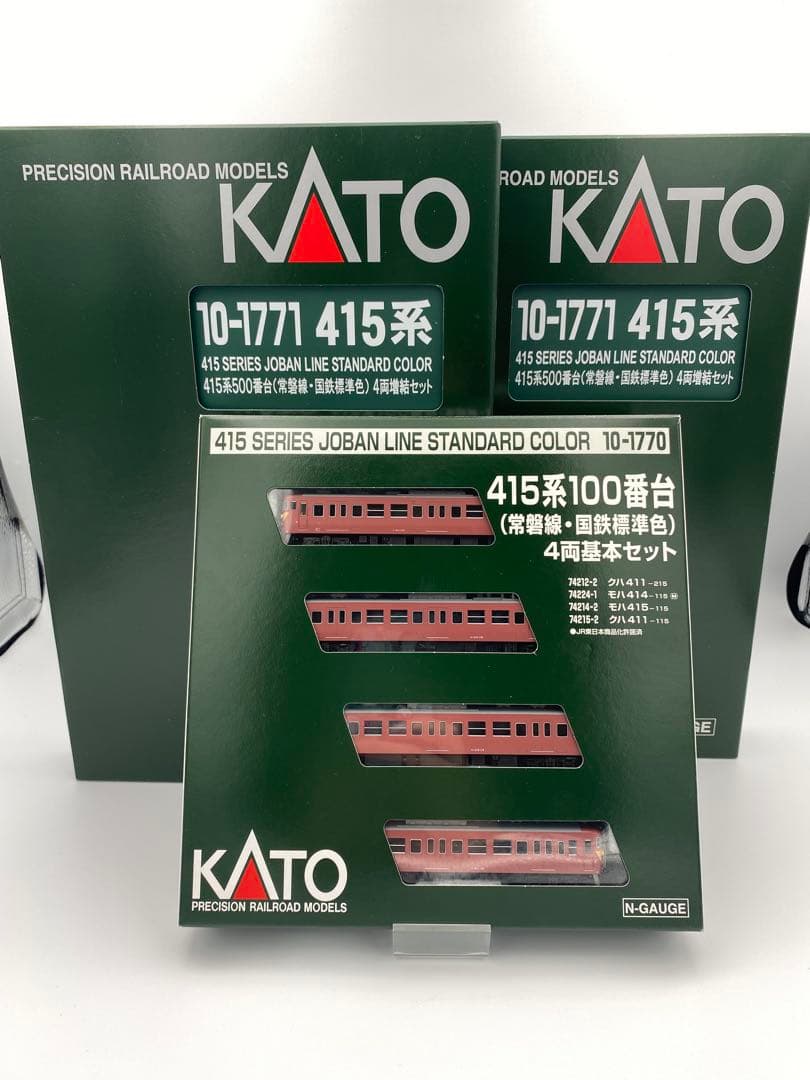 KATO 10-1770 10-1771 415系 常磐線 国鉄標準色