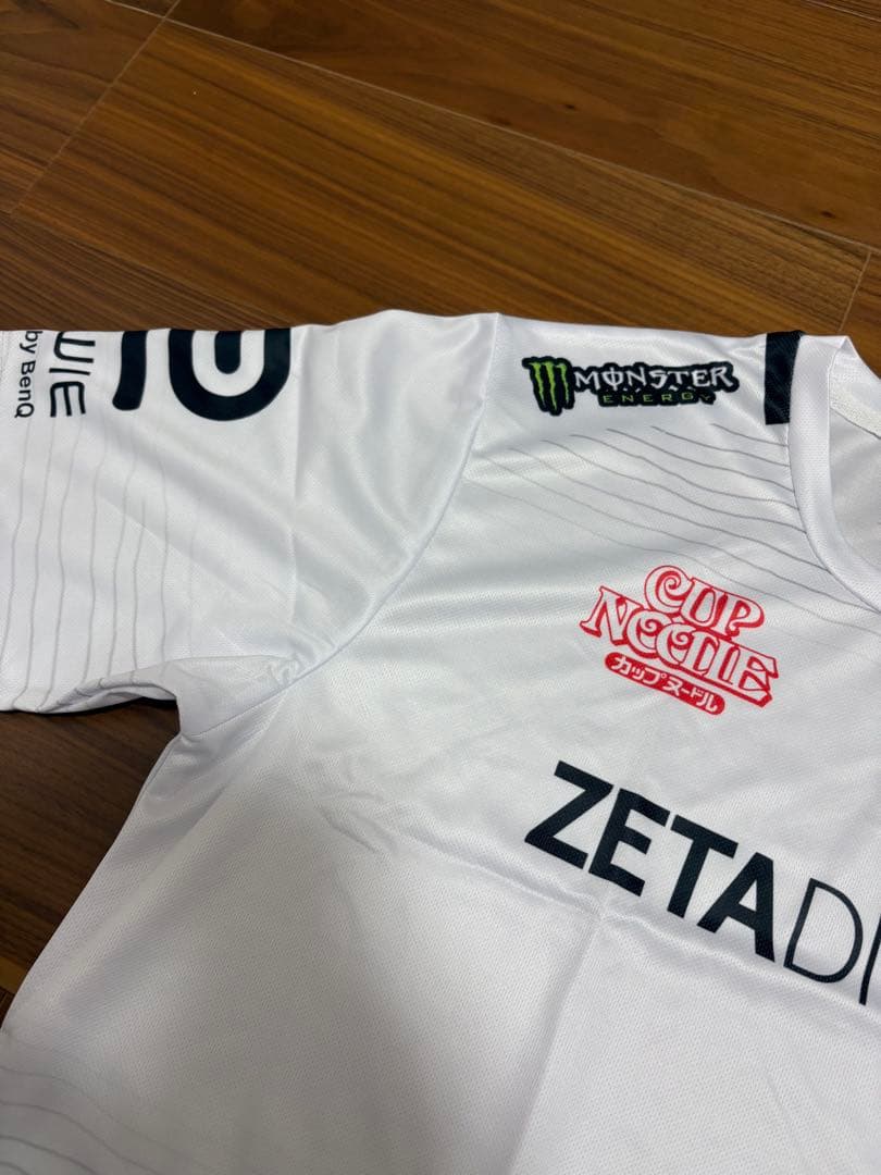 【超激レア・新品】ZETA DIVISION スポンサーロゴ入り ゲームシャツ