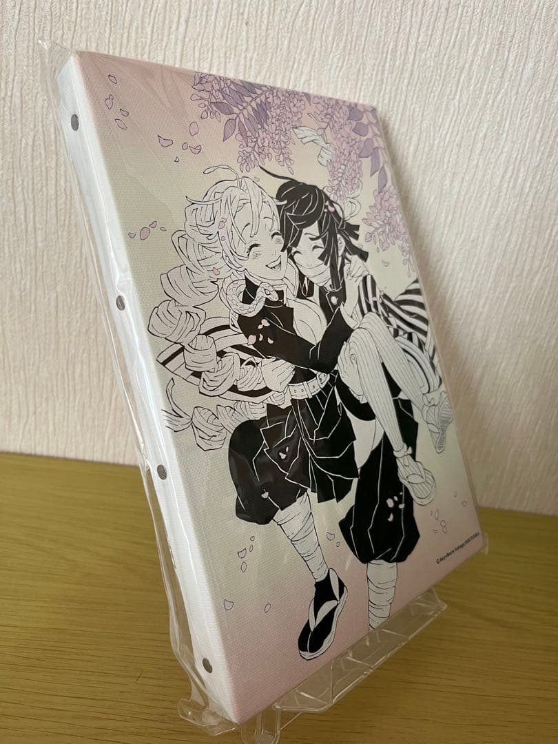 鬼滅の刃　原画展岡山 会場限定 デザインアートボード甘露寺蜜璃 伊黒小芭内 新品