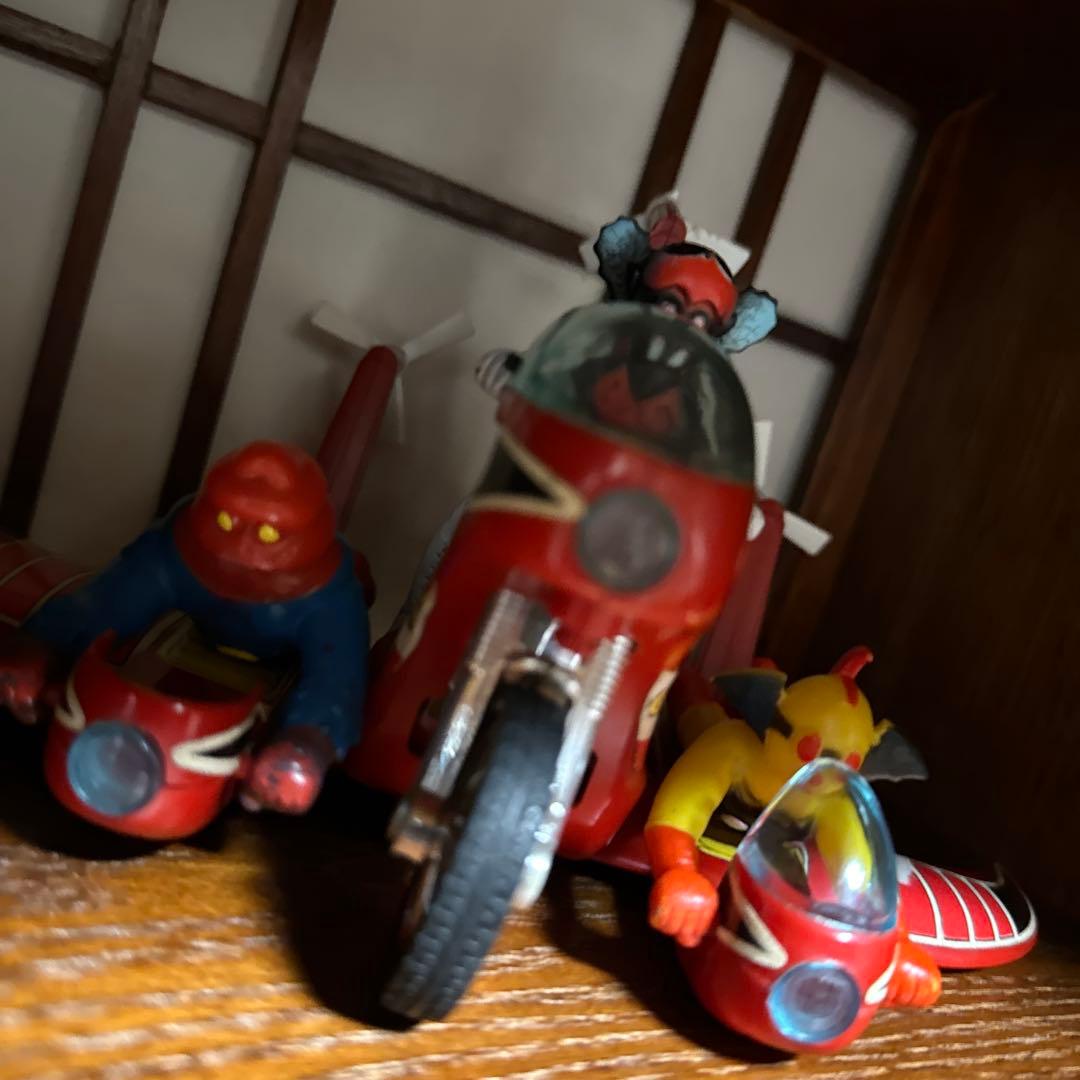 昭*和様 アクマイザー3 タカトクトイス 日本製 すすめ！ギャリバード号 ソフビ