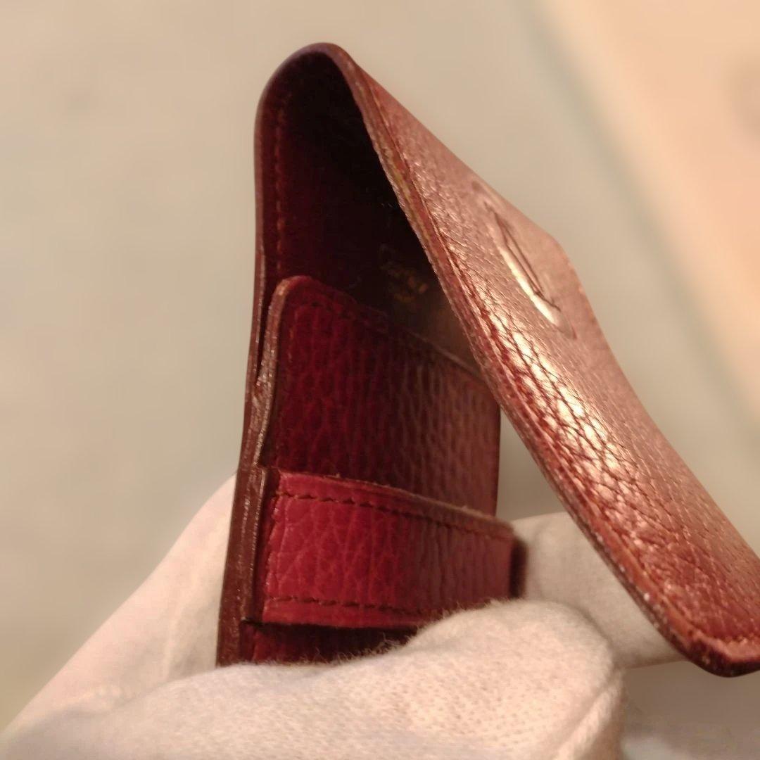 お値下げ　カルティエ　本革ペンケース　箱付き