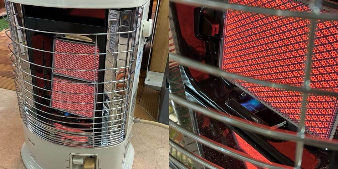 リンナイ　ガス赤外線ストーブ　R-852PMS3　2023年製　LPガス用