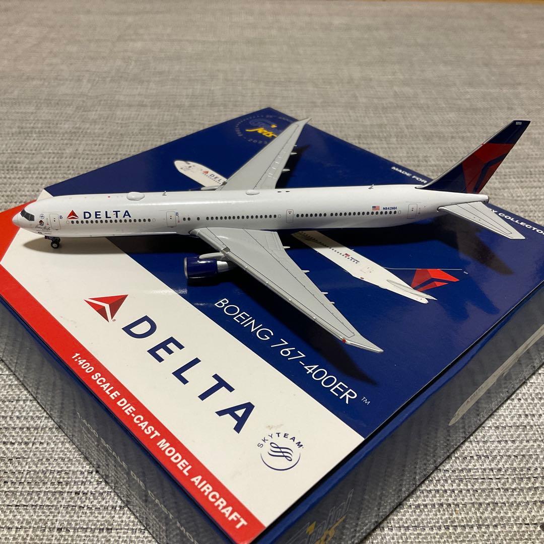 gemini jets 1/400 デルタ航空 b767-400 模型