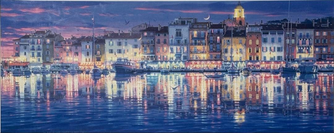 【未開封・未使用品】【希少】笹倉鉄平 サントロペ 1000ピース ワイドサイズ