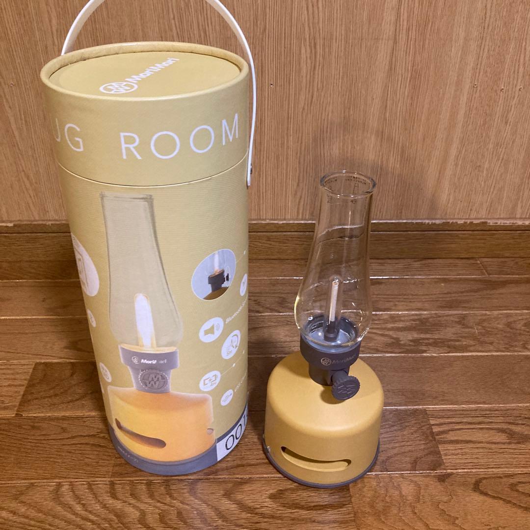 【未使用】MoriMori Bluetooth ランタンスピーカー　イエロー