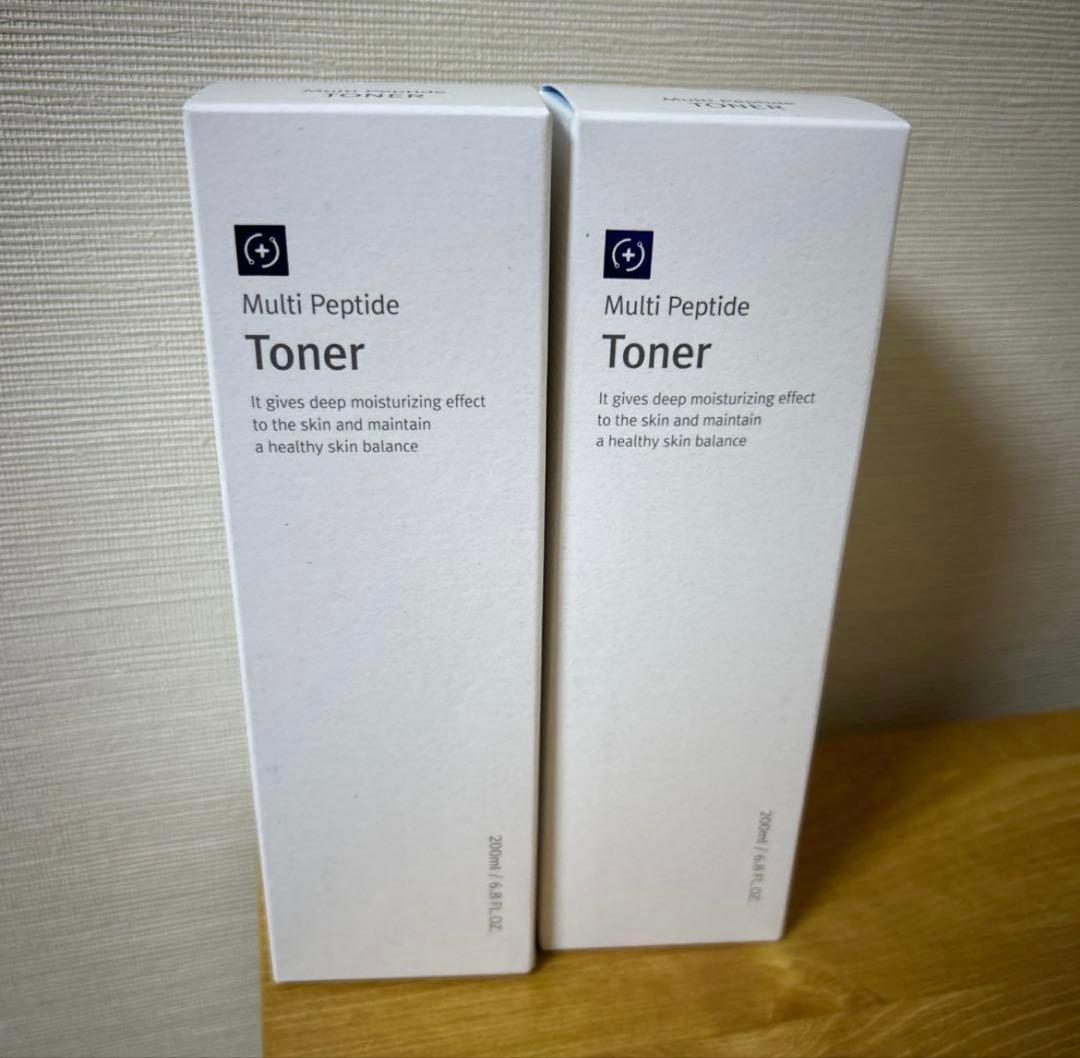韓国人気なルネセルマルチペプチドトナー2本とヒアルロニンク2本