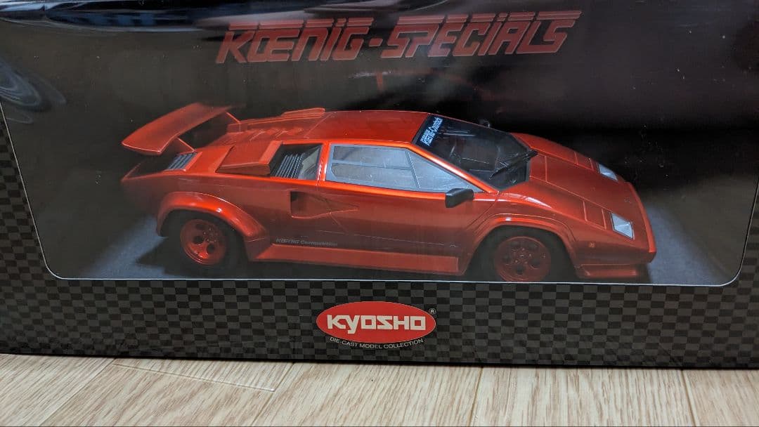 ミニカー KYOSHO Koenig Specials 1/18