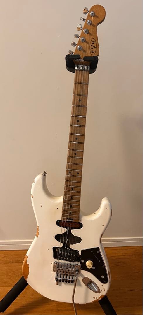 EVH フランケンシュタイン ホワイト 美品 ソフトケース付き　送料込