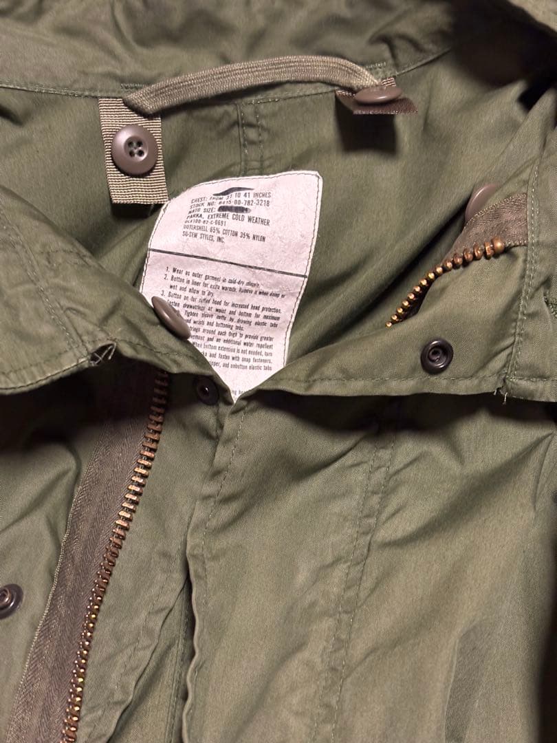 M-65 Fishtail Parka フィッシュテールパーカー 1982年製