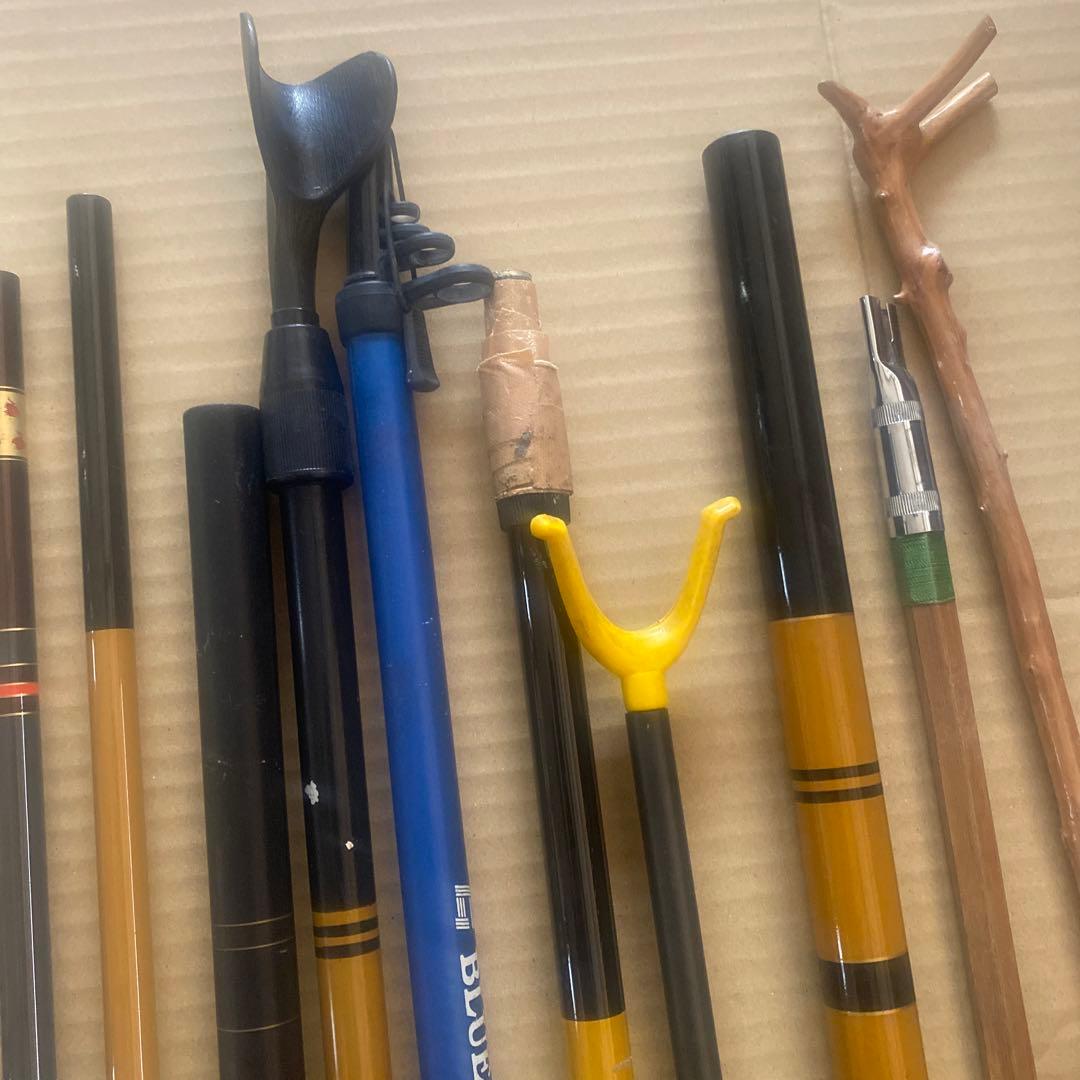 ヘラブナ竿 .竿掛複数本セット