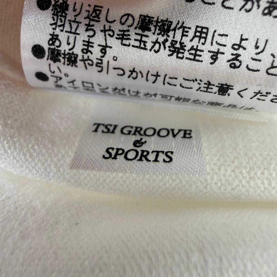 パーリーゲイツ　ニット　L〜XL相当 白　ホワイト　セーター　コットン素材　5