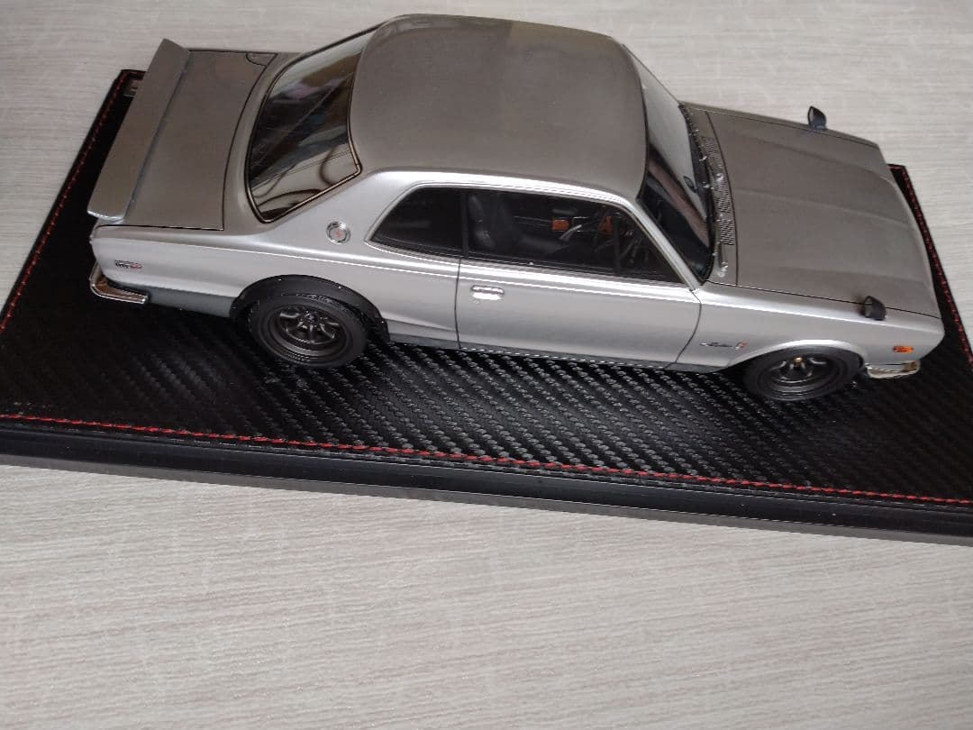 1/18 スカイラインGT-R ハコスカKPGC10クリアケース付ワイドタイヤ