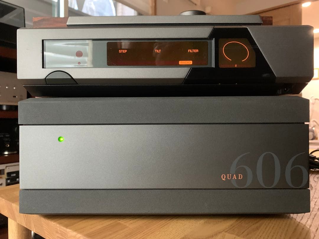QUAD66プリアンプ＋606Ⅱパワーアンプ＋リモコンセット 完動品
