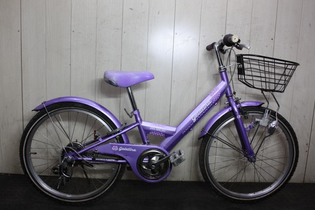 ジェラティーナgelatina 22型 シマノ6速 女の子用MTB