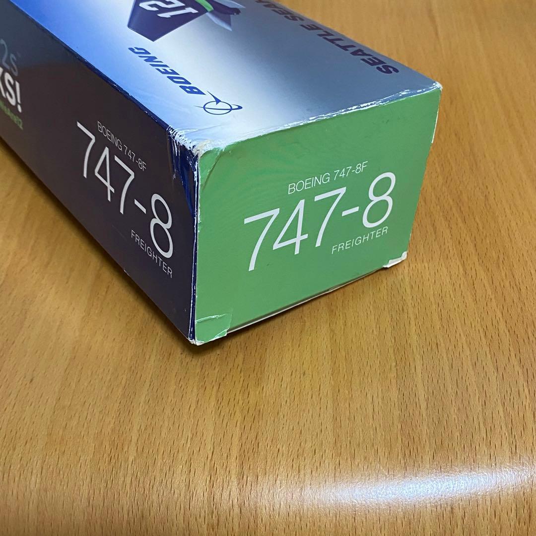 ボーイング747-8F　スケール1/200　シアトルシーホークス