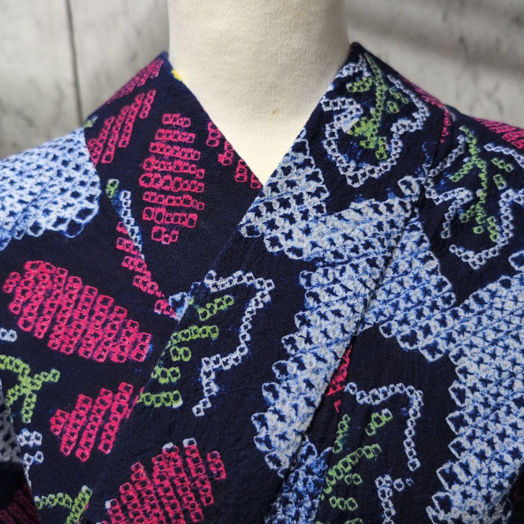 kappo様ご購入高級有松絞り　大人チャーミングな浴衣　美品