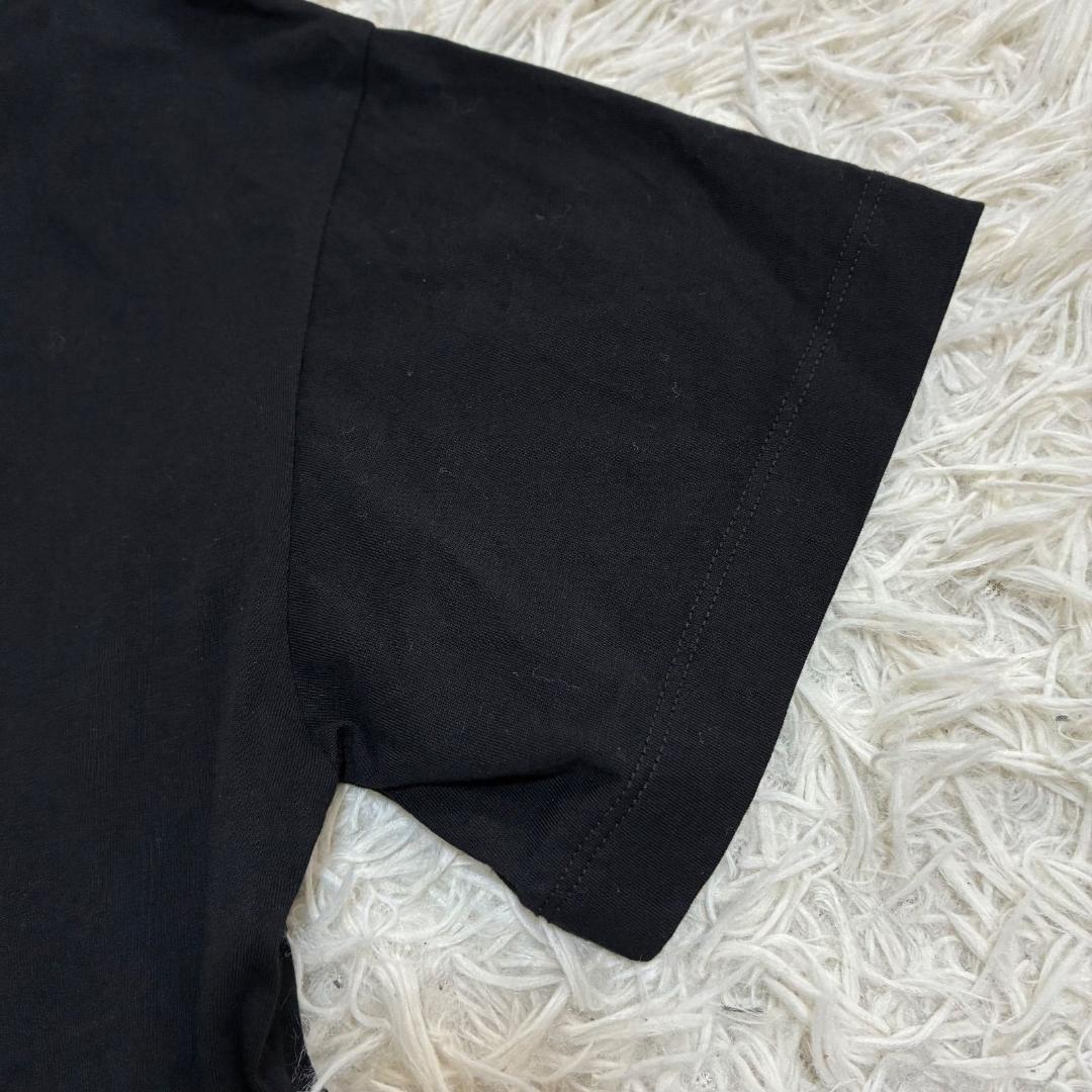 12419✨フェンディキッズ ビッグロゴ Tシャツ カットソー 黒 12A