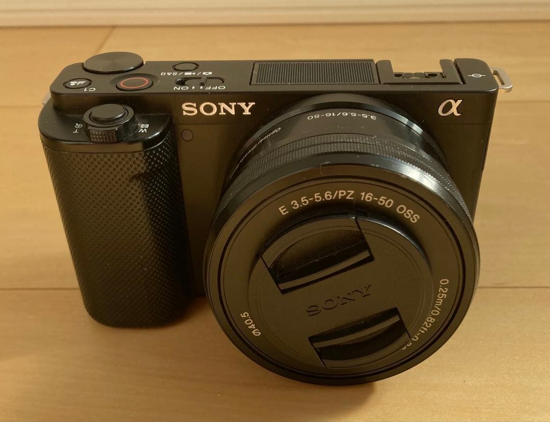 SONY VLOGCAM ZV-E10L パワーズームレンズ 黒 α7α6000
