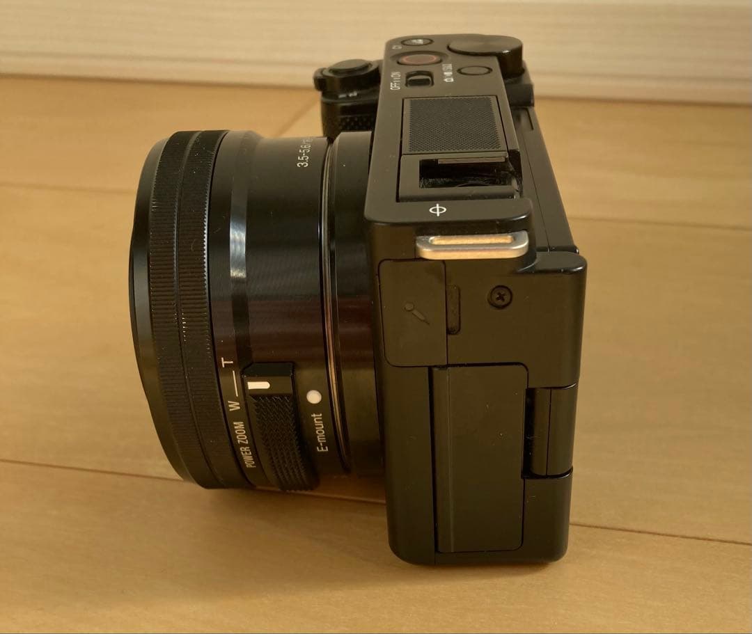 SONY VLOGCAM ZV-E10L パワーズームレンズ 黒 α7α6000