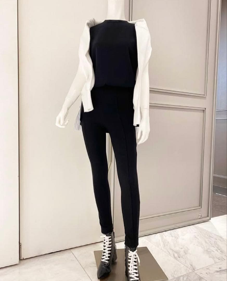 ADEAM アディアム フォクシー Ruffle Back Cardigan