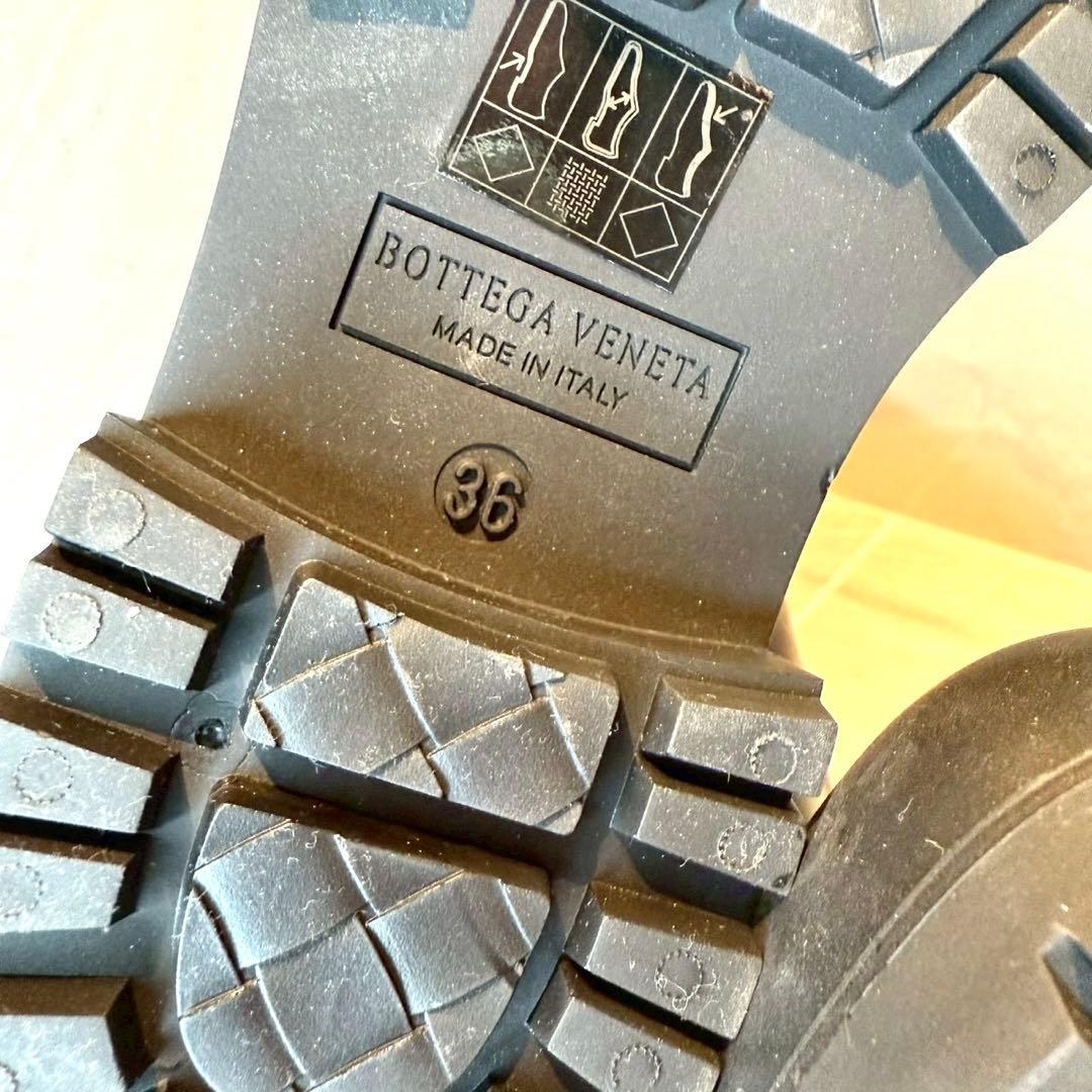 リ*ン様 【美品】 BOTTEGA VENETA ロングブーツ レインブーツ　3