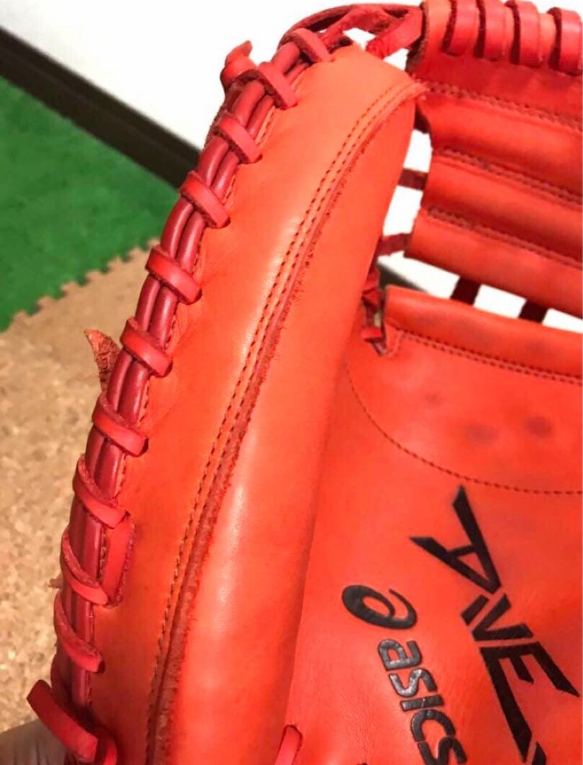 asics 軟式キャッチャーミット　美品‼️