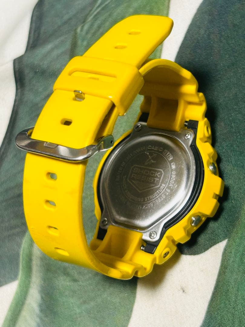 CASIO G-SHOCK GW-6900Aイエロー デジタル腕時計