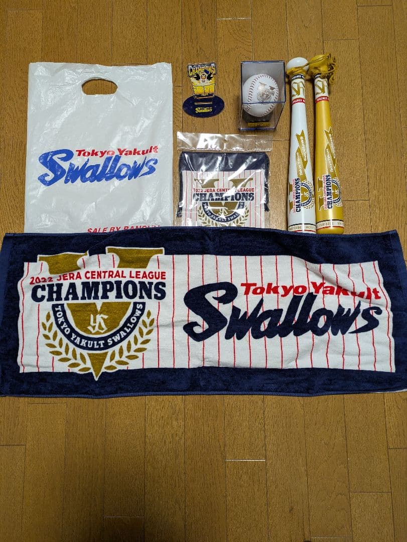 東京ヤクルトスワローズ 2022年セ・リーグ優勝記念グッズ