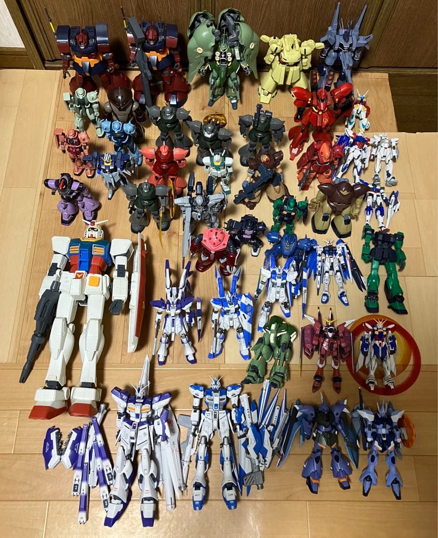 ジャンク　ガンプラ　完成品　まとめ売り　hguc mg プラモデル　ガンダム