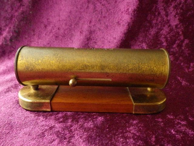 【最終値下】希少★パークシャーマン 卓上 デスクカレンダー 真鍮 ヴィンテージ