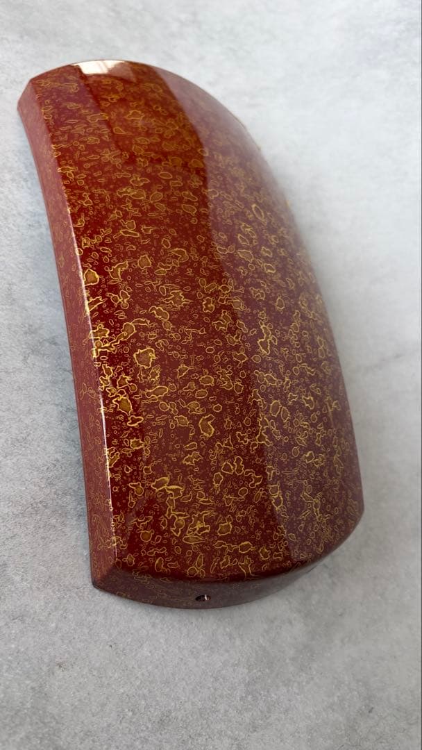 三味線　胴掛　津軽塗