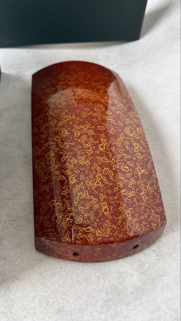 三味線　胴掛　津軽塗